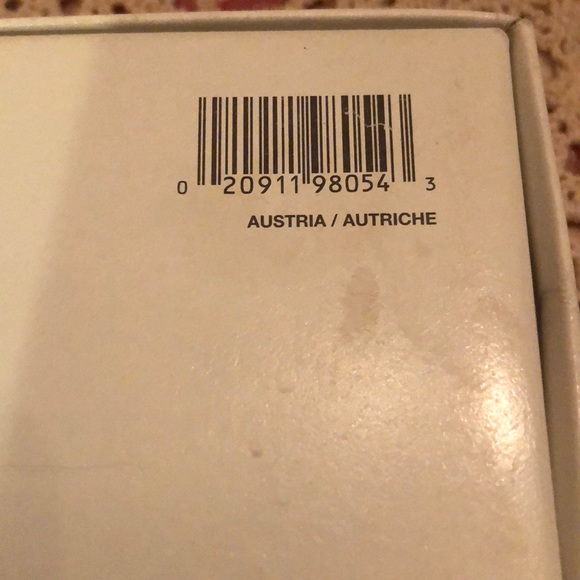 Vintage 1990s Mikasa Austrian Crystal Grape Wine Stopper Fruit Collection, NIB - Picture 6 of 9